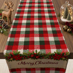 Fall Decorations for Home - Orange Lace Fall Leaves Table Runner