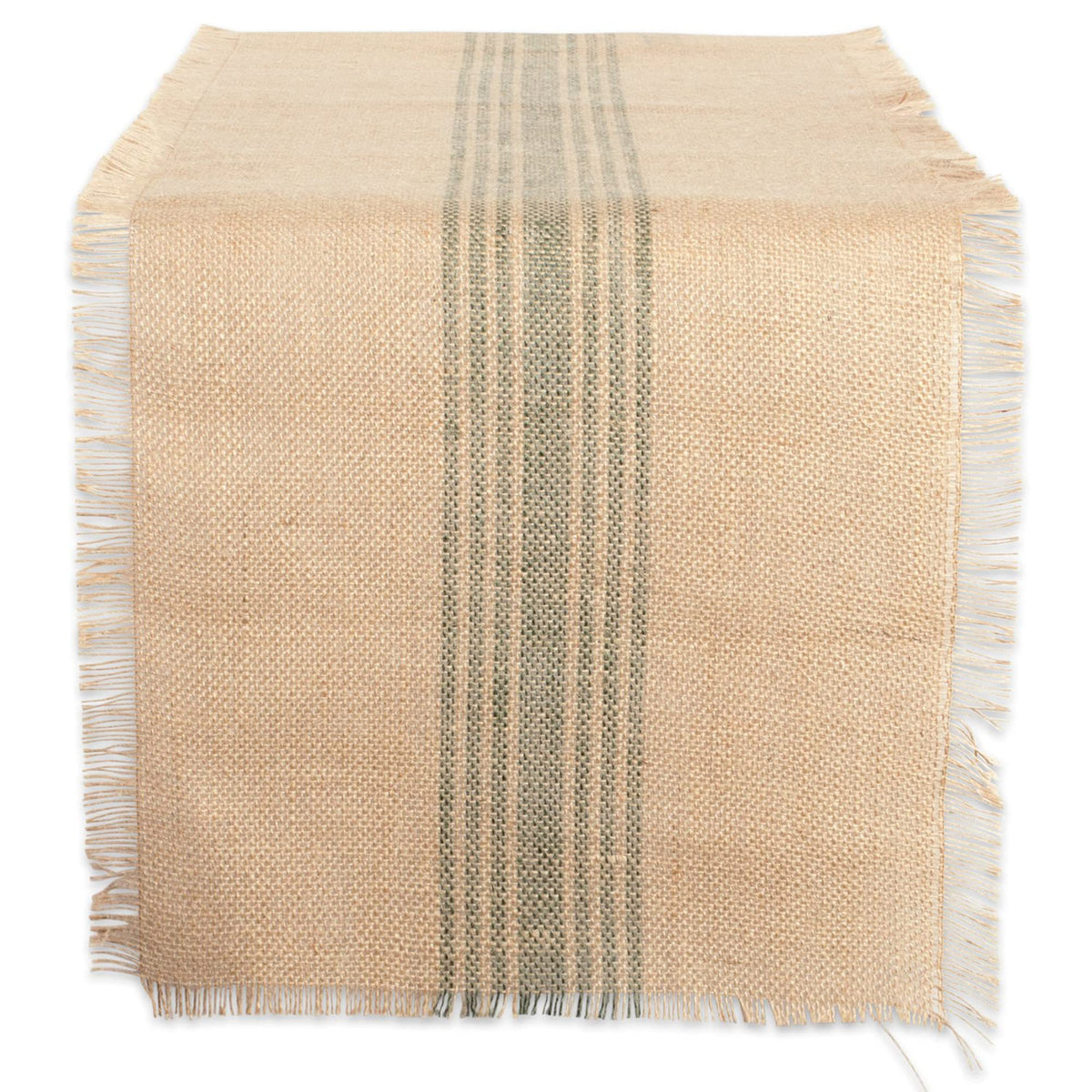 DII Jute Burlap Collection Kitchen Tabletop, Placemat Set, 13x19, Solid Natural, 6 Count