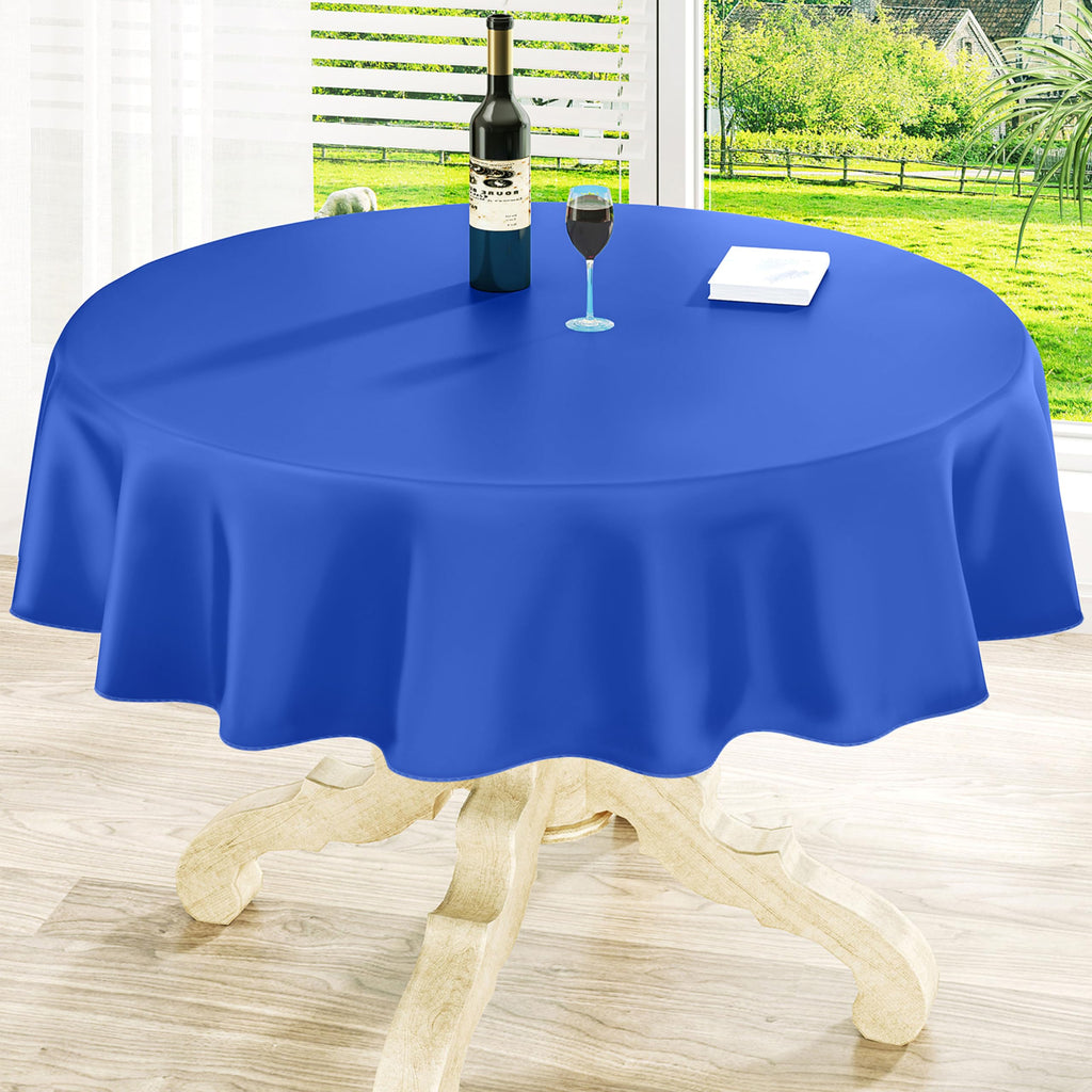 homing Rectangle Black Vinyl Waterproof Tablecloth with Flannel Backed