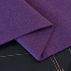 4 Piece 12 x 18 inch Soft Faux Linen Place Mats Heat Resistant Dining Table Place Mats Cloth Kitchen Table Mats 12x18 Dark Purple