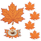 Alphatool Fall Placemats Set of 6 for Thanksgiving Table Decor