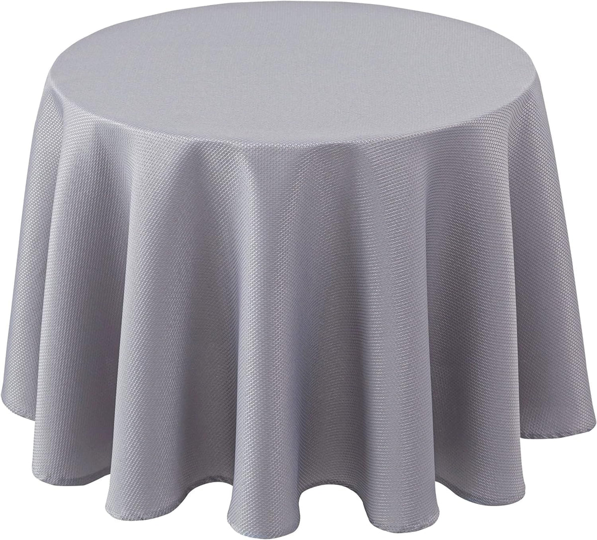 Fall Round Tablecloth 70"-Thanksgiving Autumn Fabric Textured Table Cloths