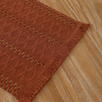 Fall Thanksgiving Boho Macrame Table Runner 12x72 Inch