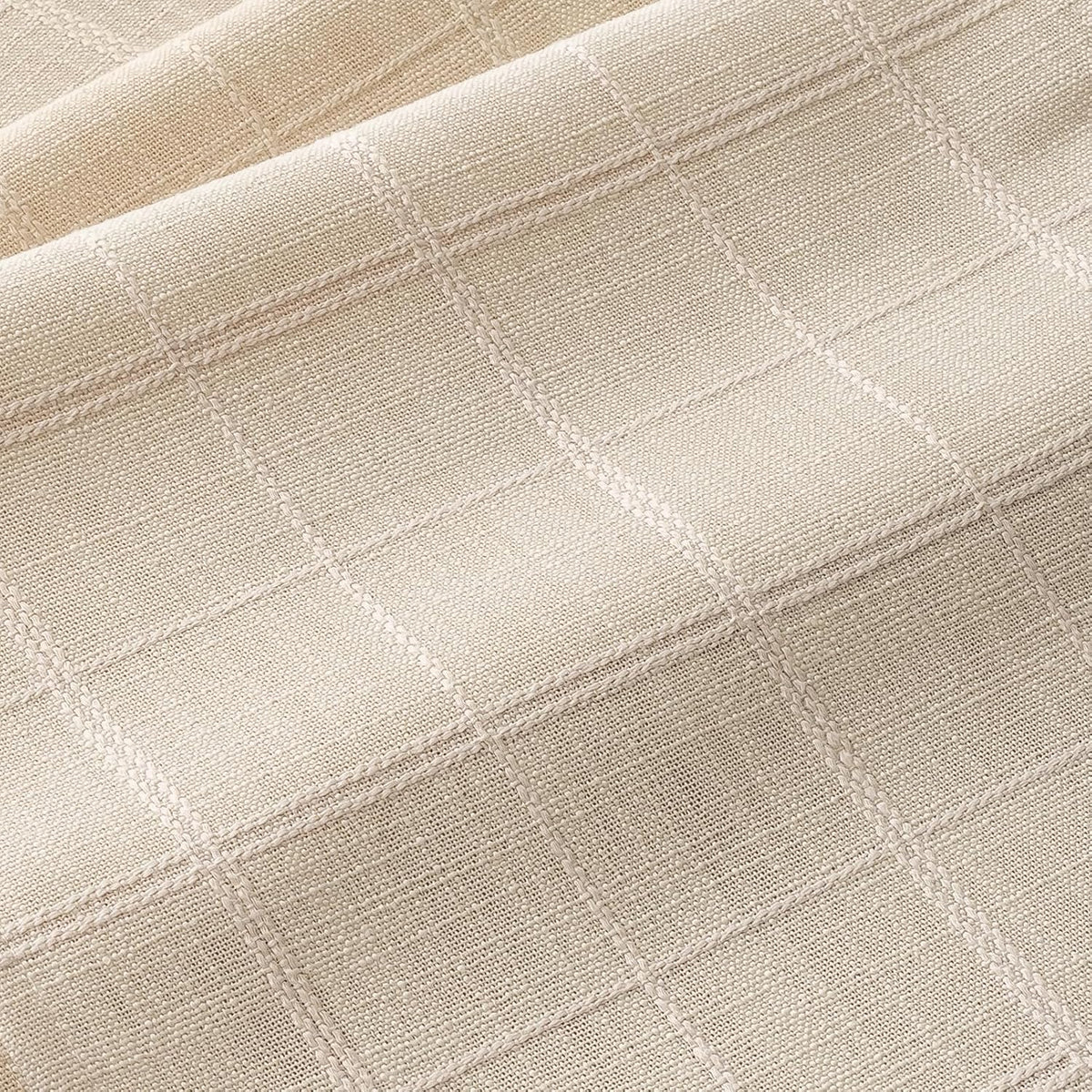 Linen Textured Table Runner, Ivory Table Runners 72 Inches Long