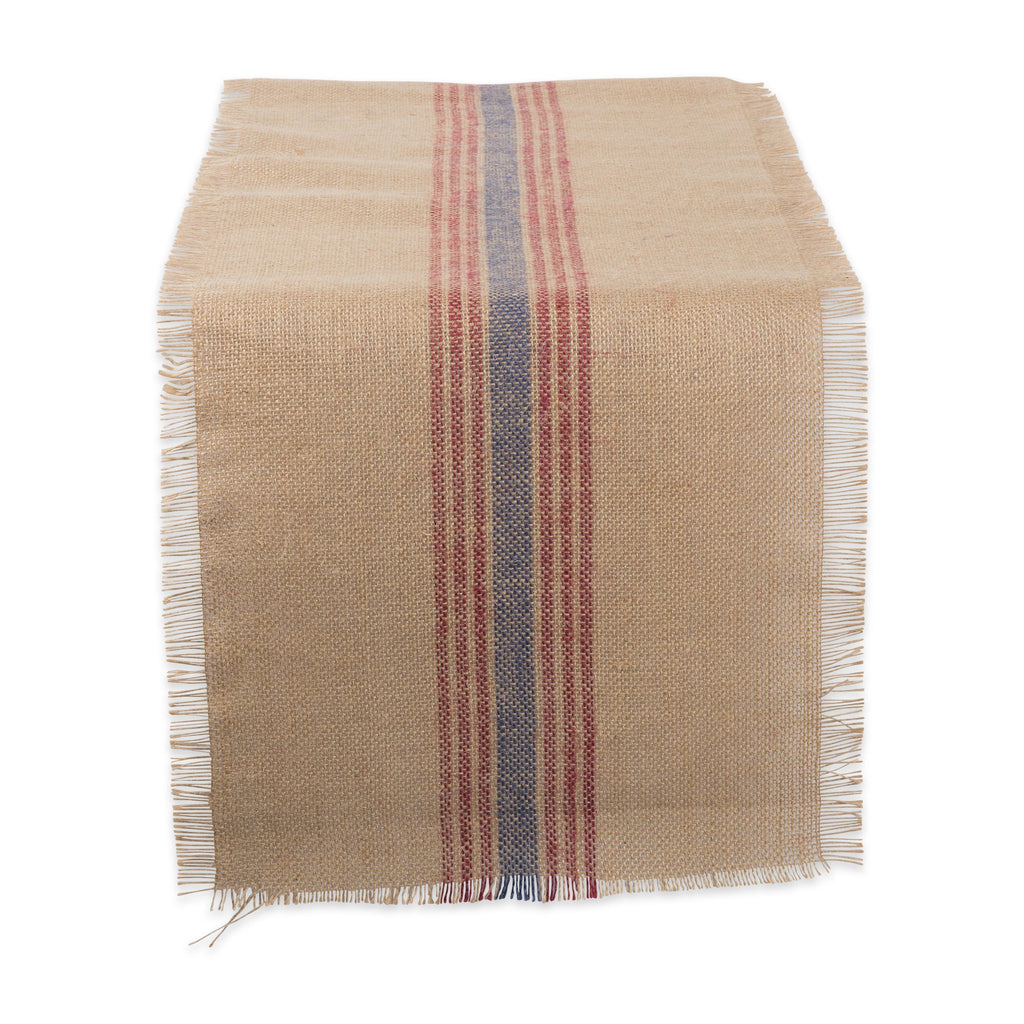 DII Jute Burlap Collection Kitchen Tabletop, Placemat Set, 13x19, Solid Natural, 6 Count
