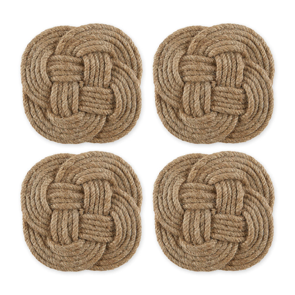 DII Jute Burlap Collection Kitchen Tabletop, Placemat Set, 13x19, Solid Natural, 6 Count